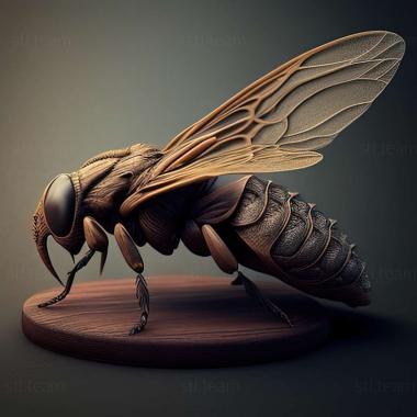 3D модель Heterispa costipennis (STL)